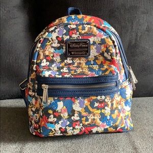 Rare Disney Park’s characters Loungefly backpack
